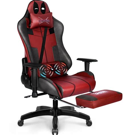 gaming chair with footrest